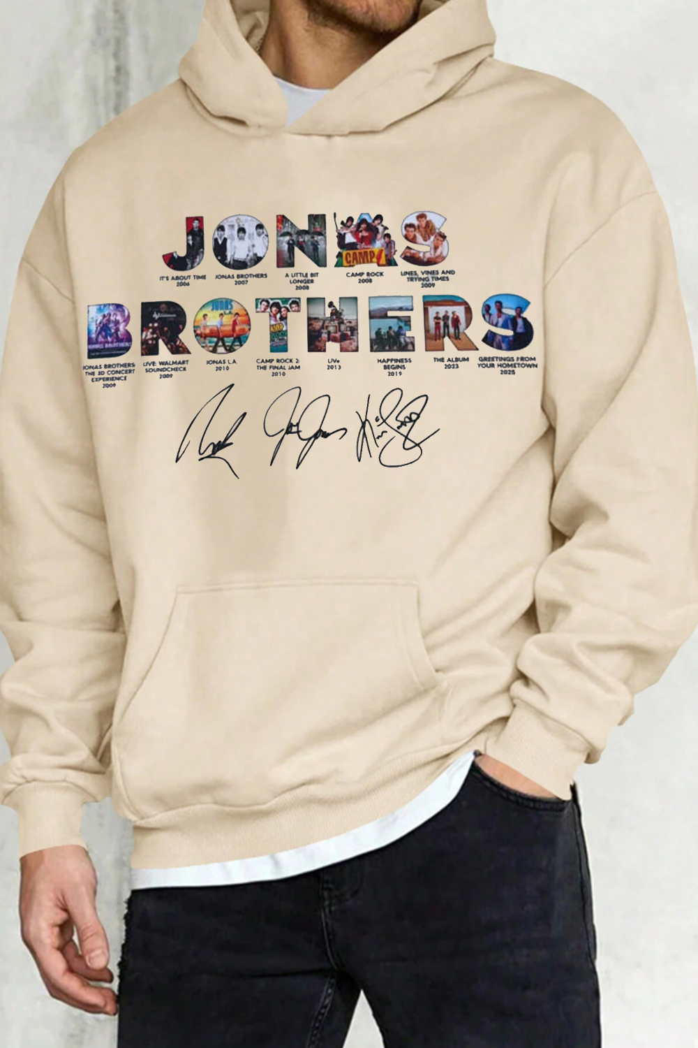 jonasbrothers hooded sweatshirt