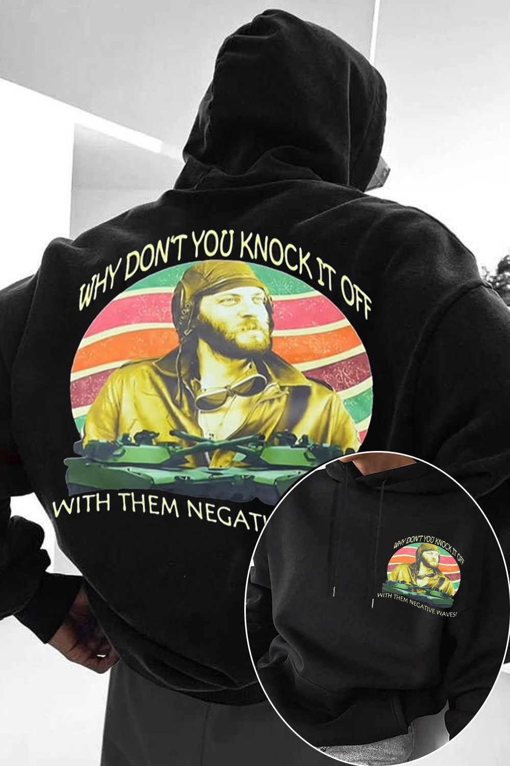 Oddball and Morriarty hoodie