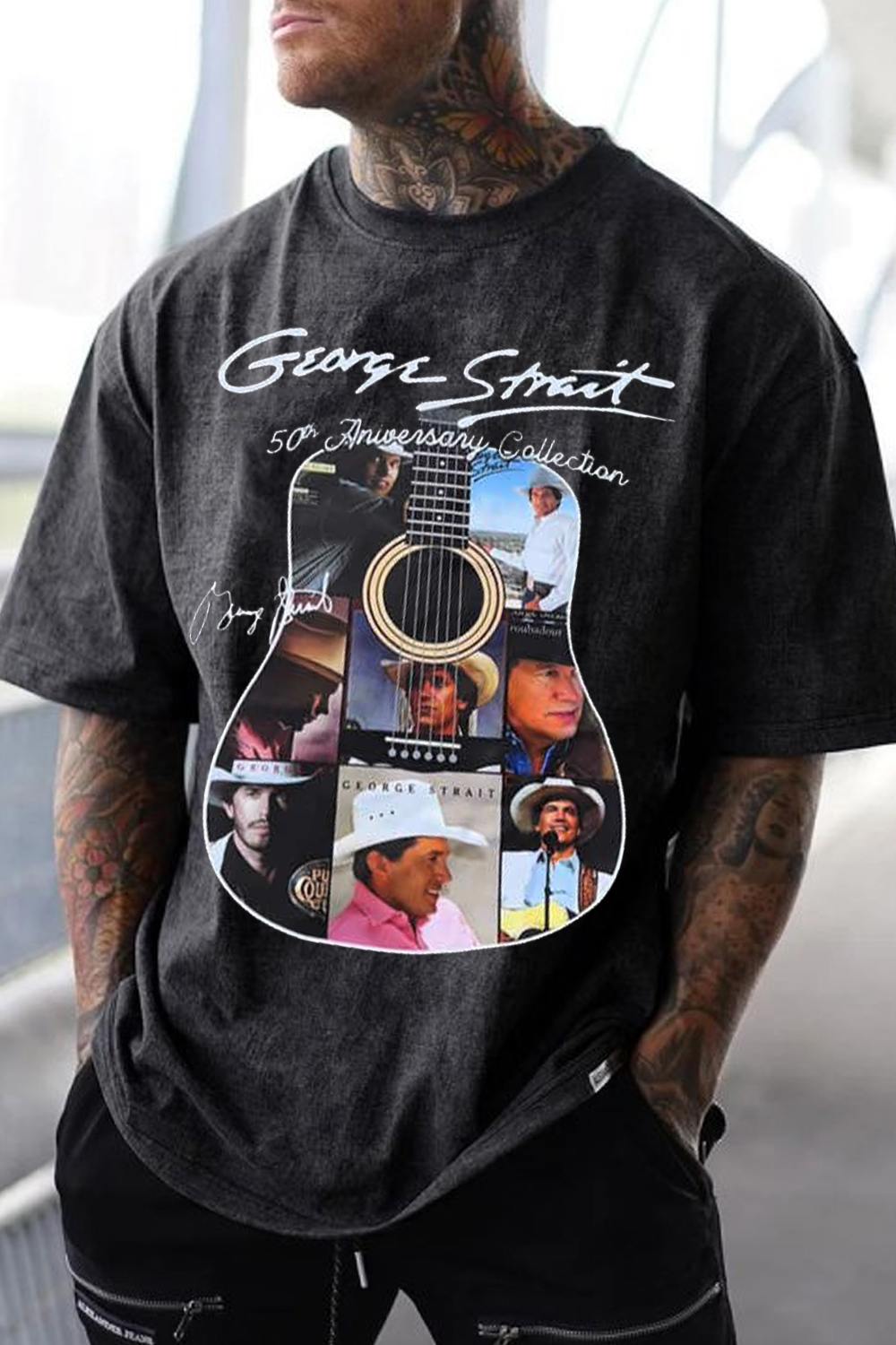 George Strait’S 50th Washed Shirt