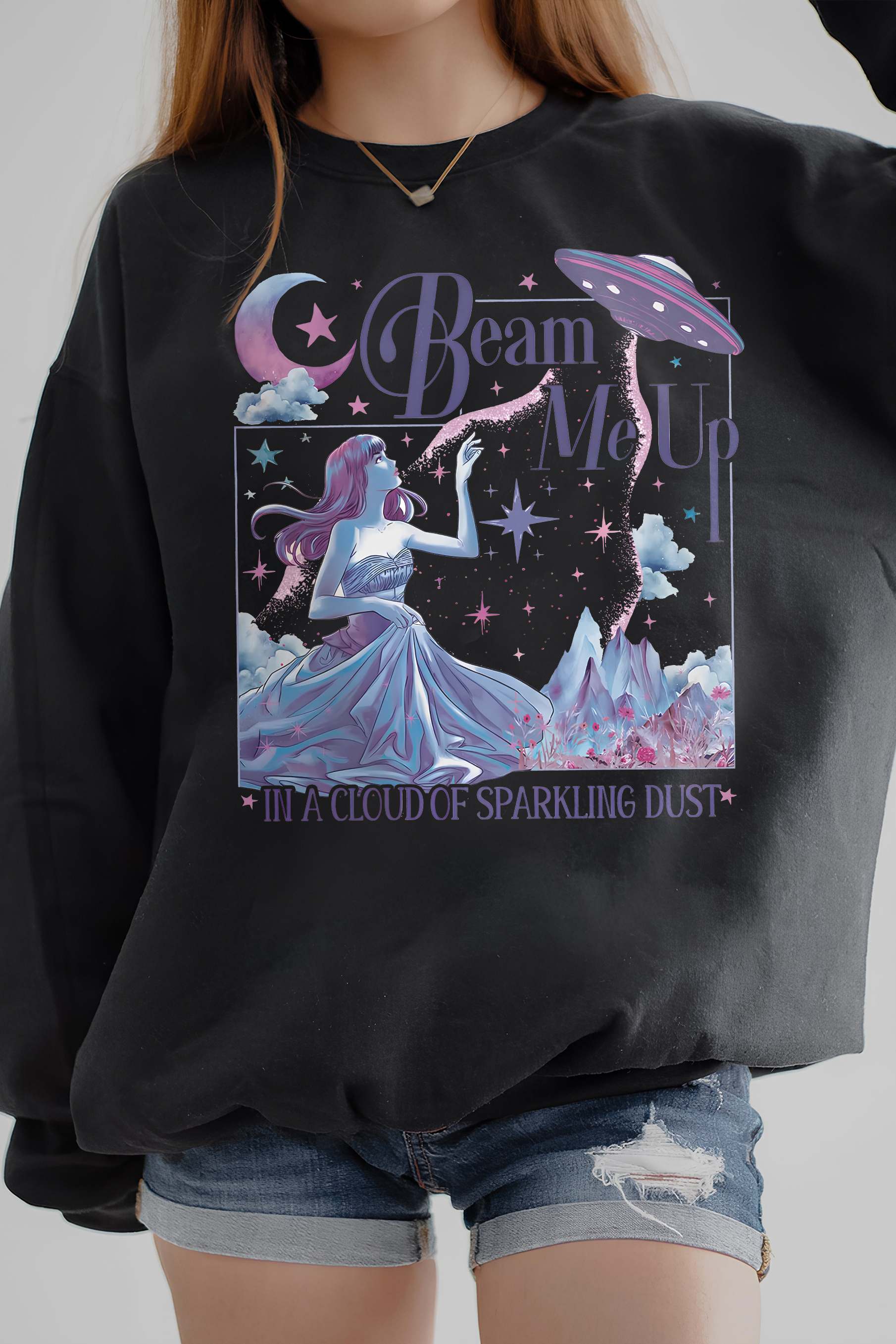 Beam Me Up TTPD Fleece Sweatshirt For Women
