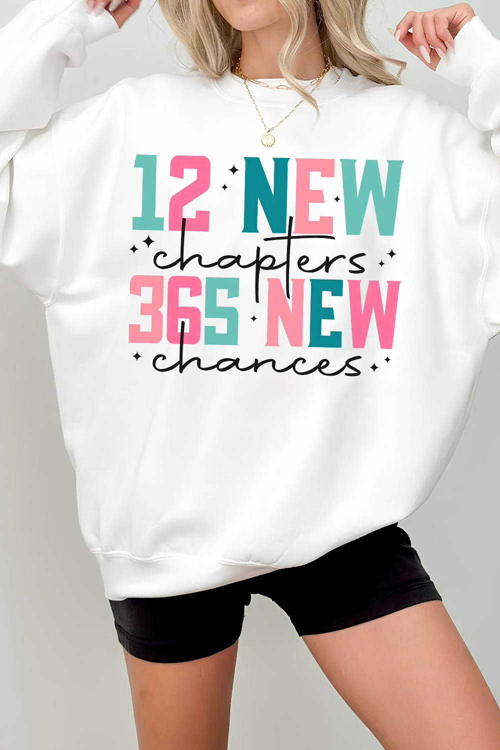 12 New Chapters 365 New Chances Fleece Sweatshirt For Women