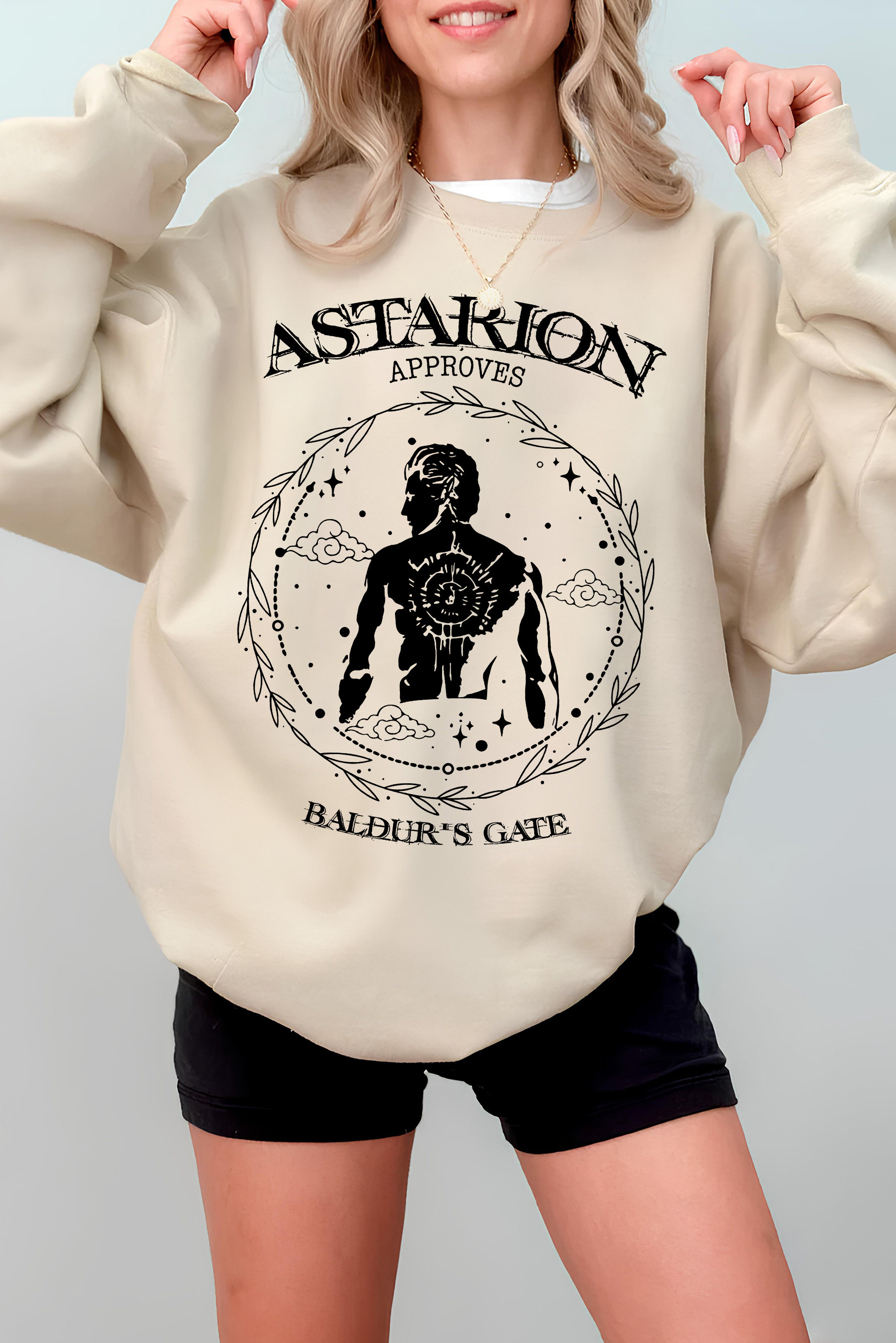 Baldurs Gate 3 Astarion Fleece Sweatshirt For Women