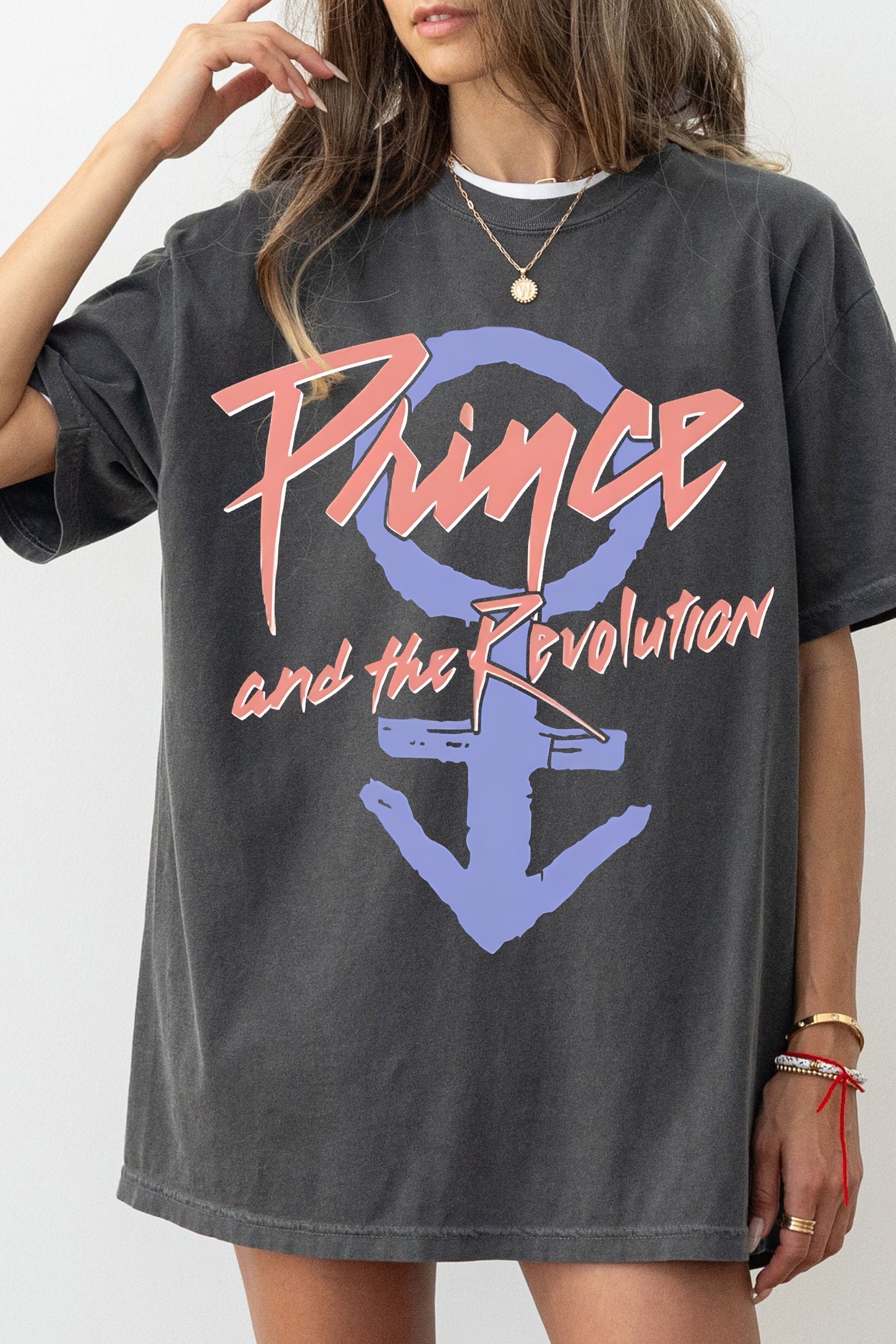 Beyonce Prince Puff Print Tee For Women