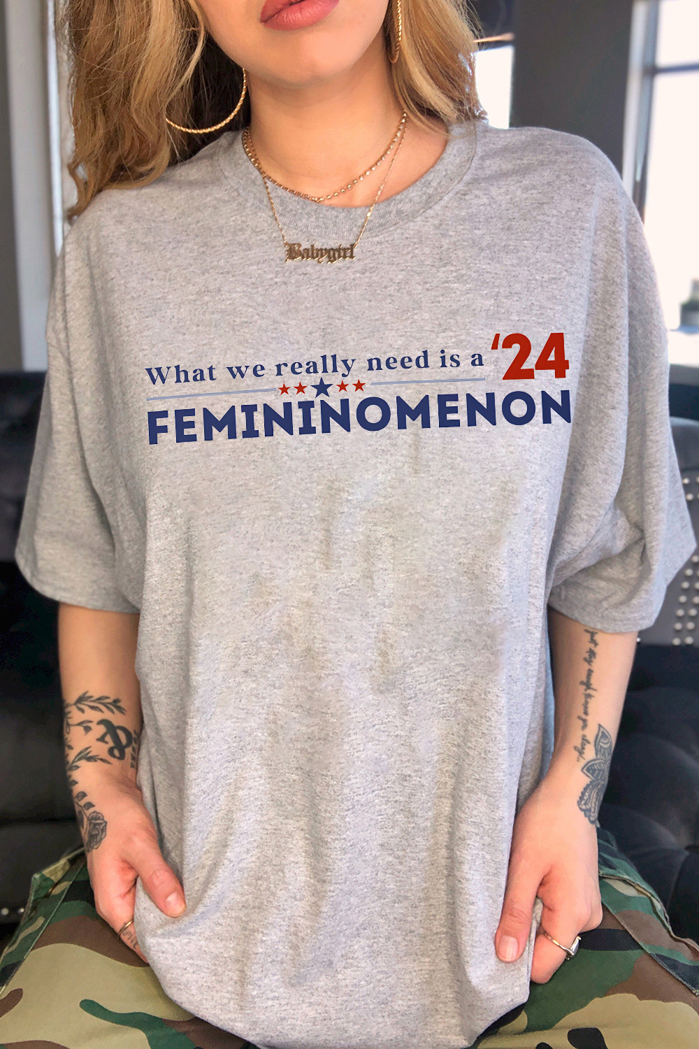 Chappell Slogan Tee For Women