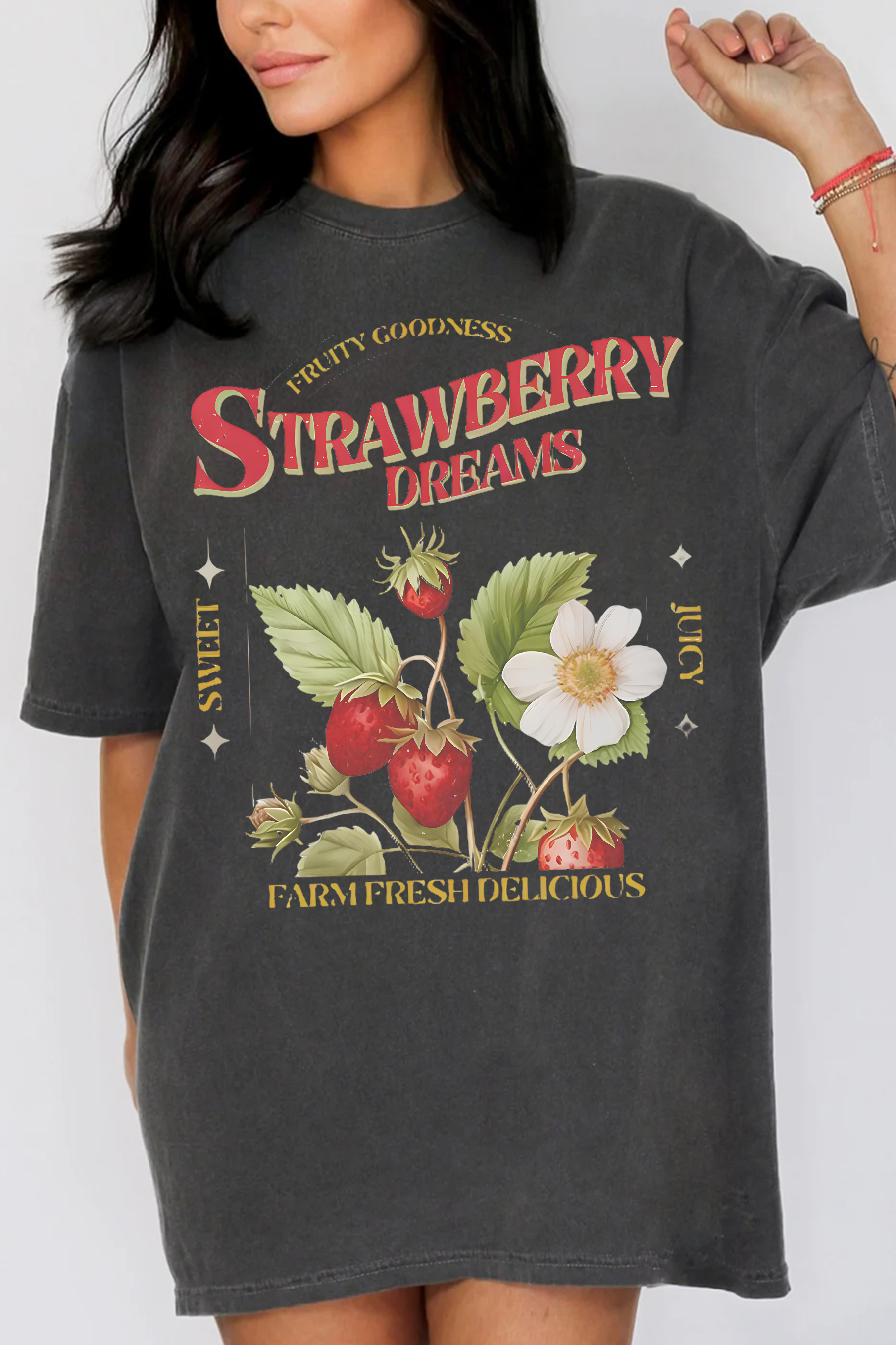 Strawberry Dreams Tee For Women