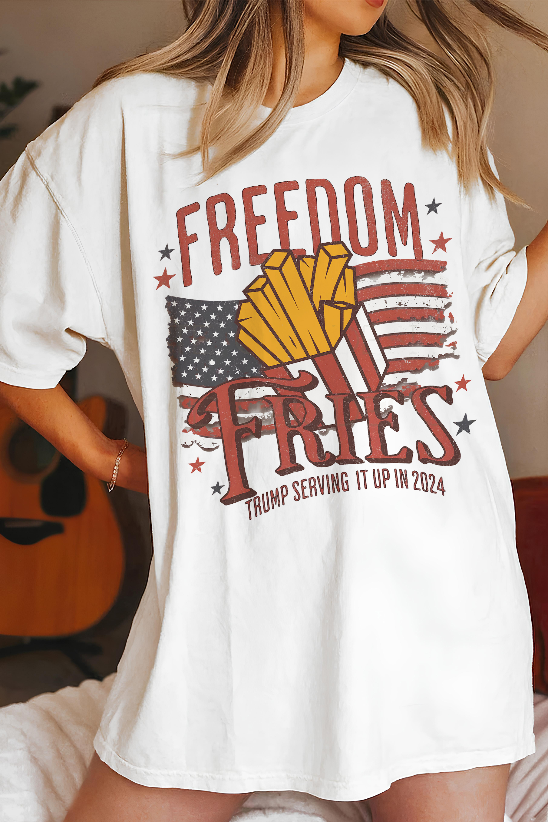 Freedom Fries Tee For Women