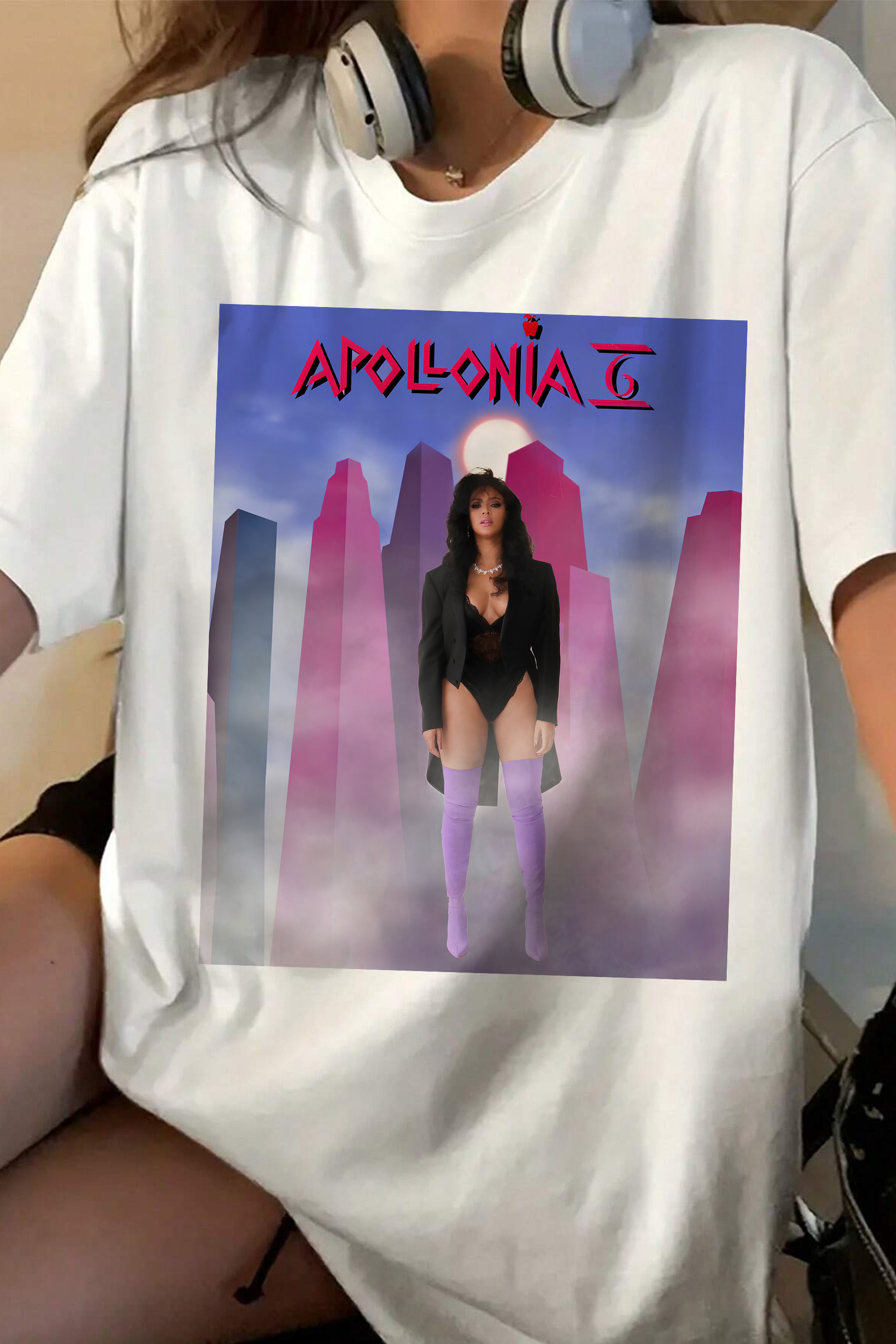 PURPLE NASTY Beyonce Ver.2 Tee For Women