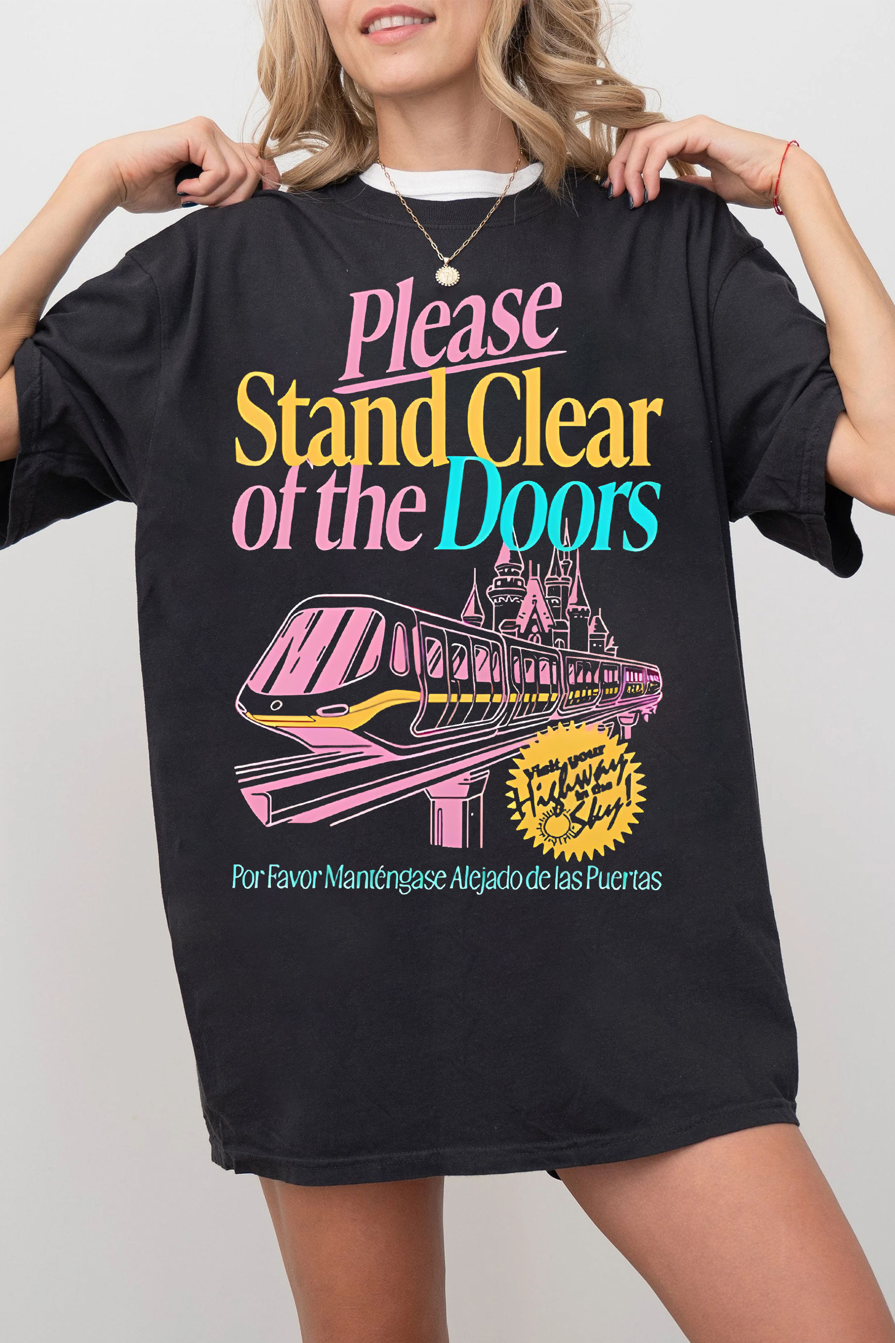 Please Stand Clear Tee For Women