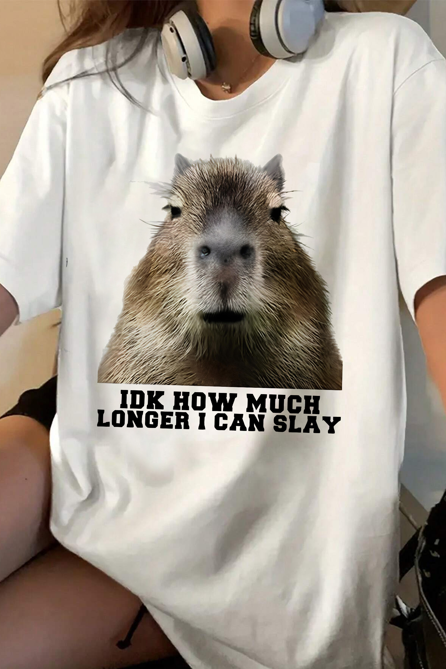 Capybara Meme  Tee For Women