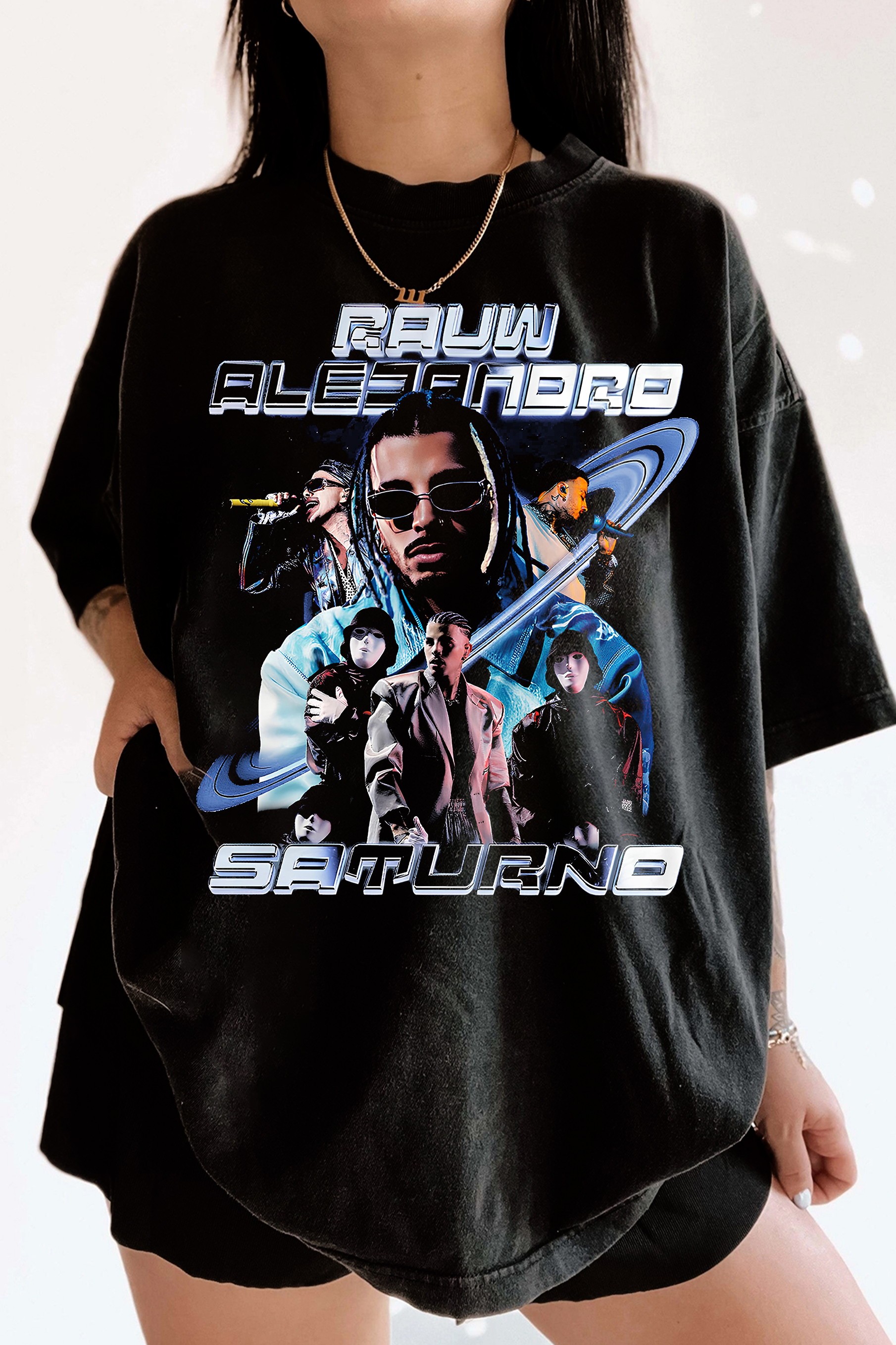 Rauw Alejandro Vintage Tee For Women