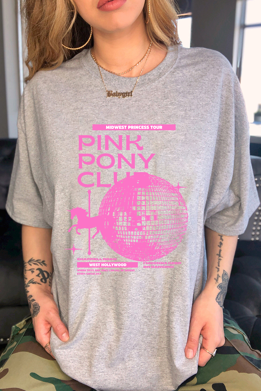 Chappell Roan Pink Pony Club �C Shirt