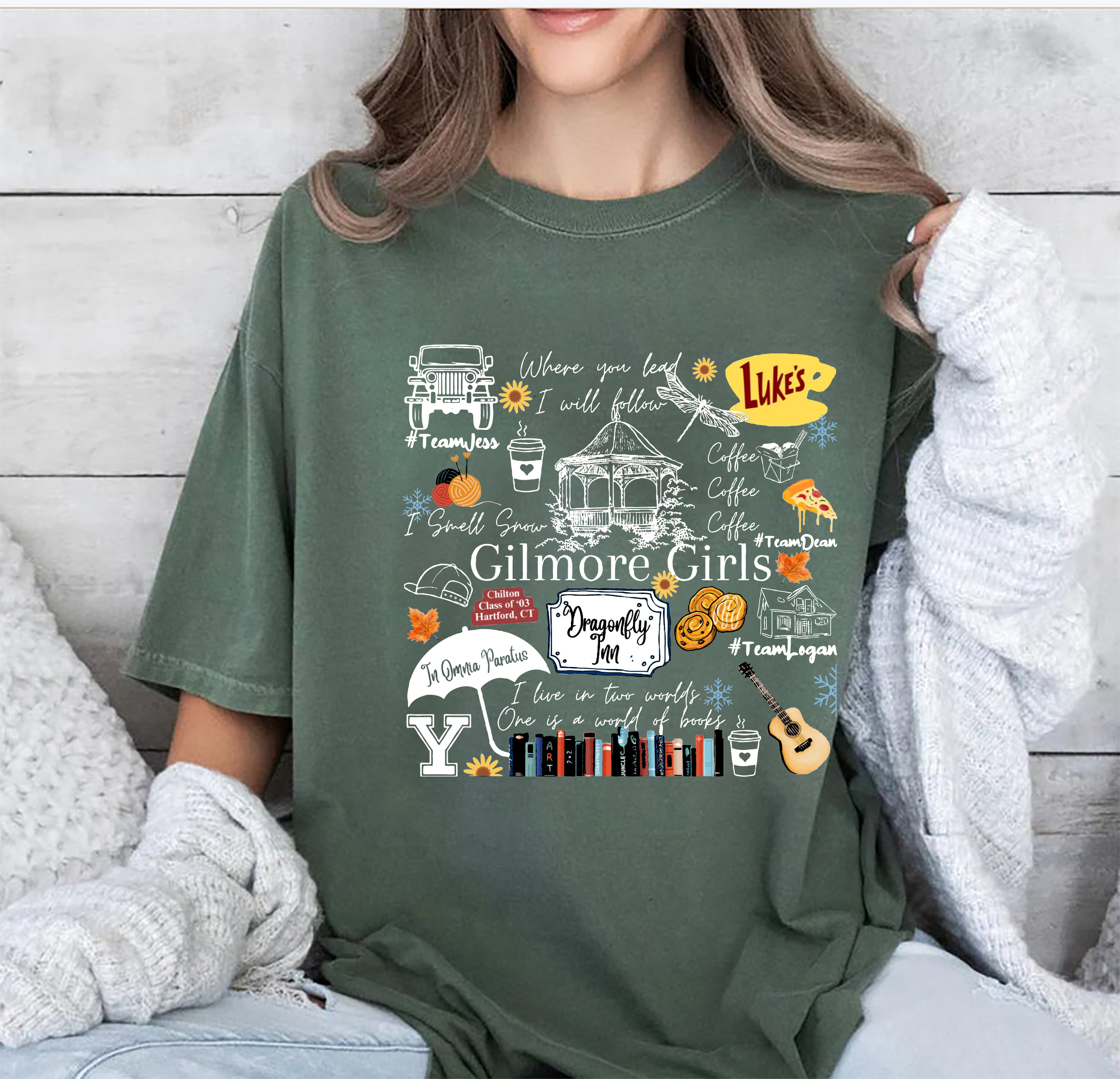 Gilmore Girls Tv Show Merch Tee For Women