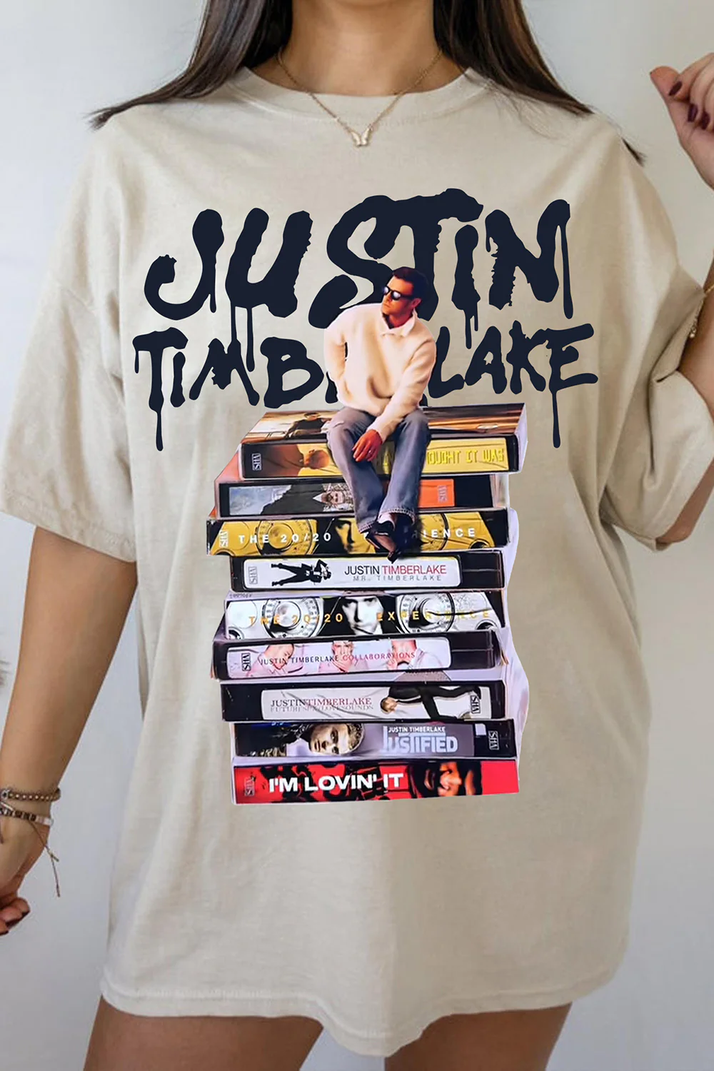 Justin Timberlake Concert Album Tee For Women