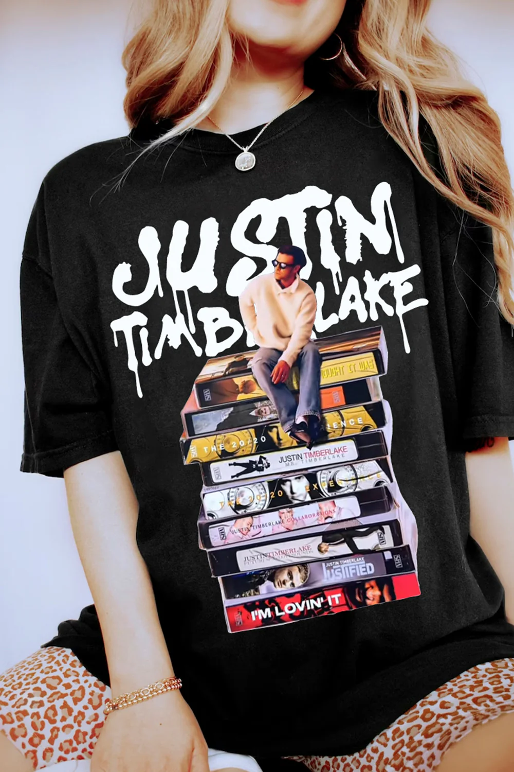 Justin Timberlake Concert Album Tee For Women