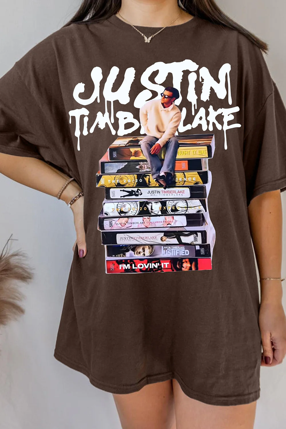 Justin Timberlake Concert Album Tee For Women