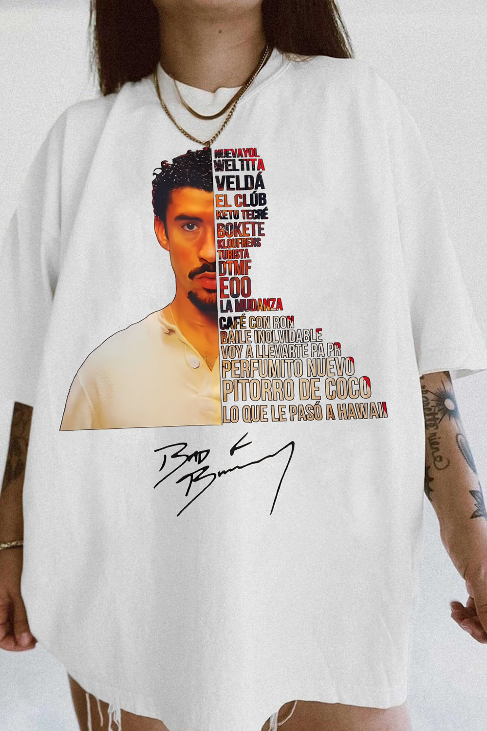 Bad Bunny Album DTMF Graphic Tee For Women