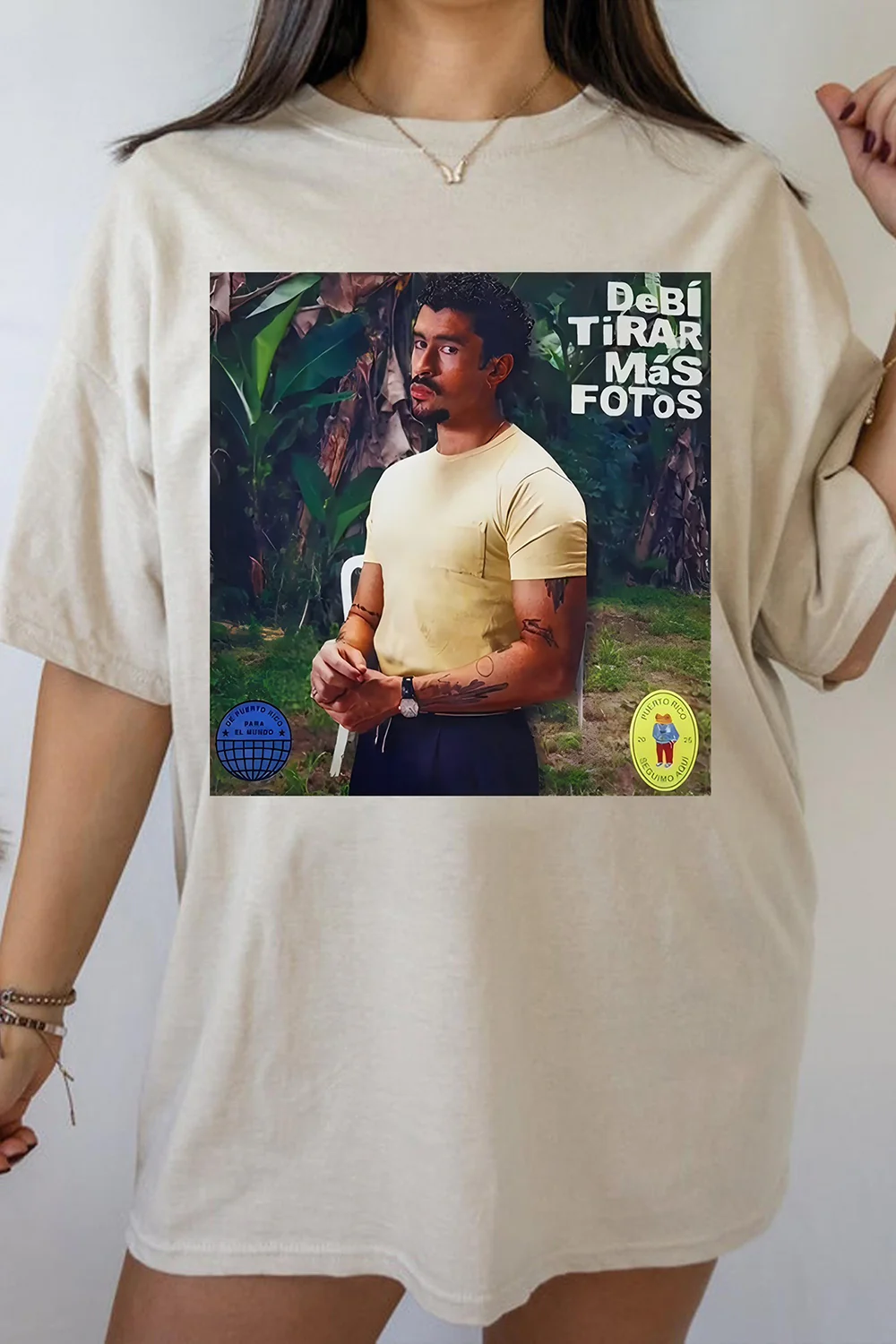 Bad Bunny 2025  DTMF Album Graphic Tee For Women