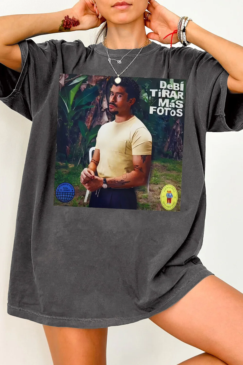 Bad Bunny 2025  DTMF Album Graphic Tee For Women