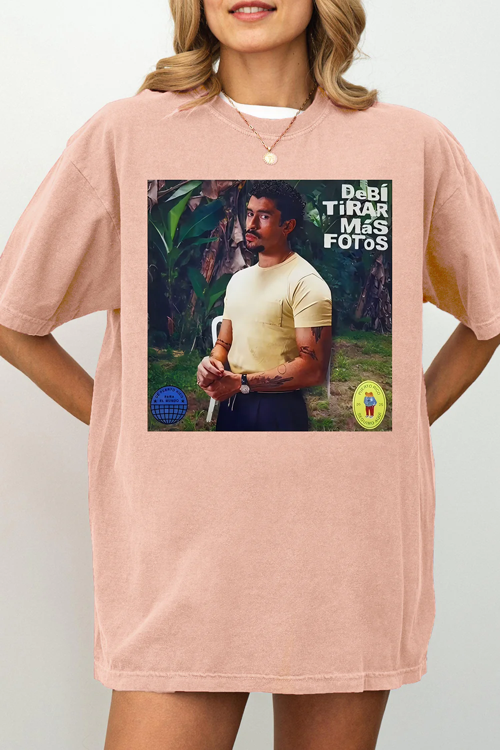 Bad Bunny 2025  DTMF Album Graphic Tee For Women