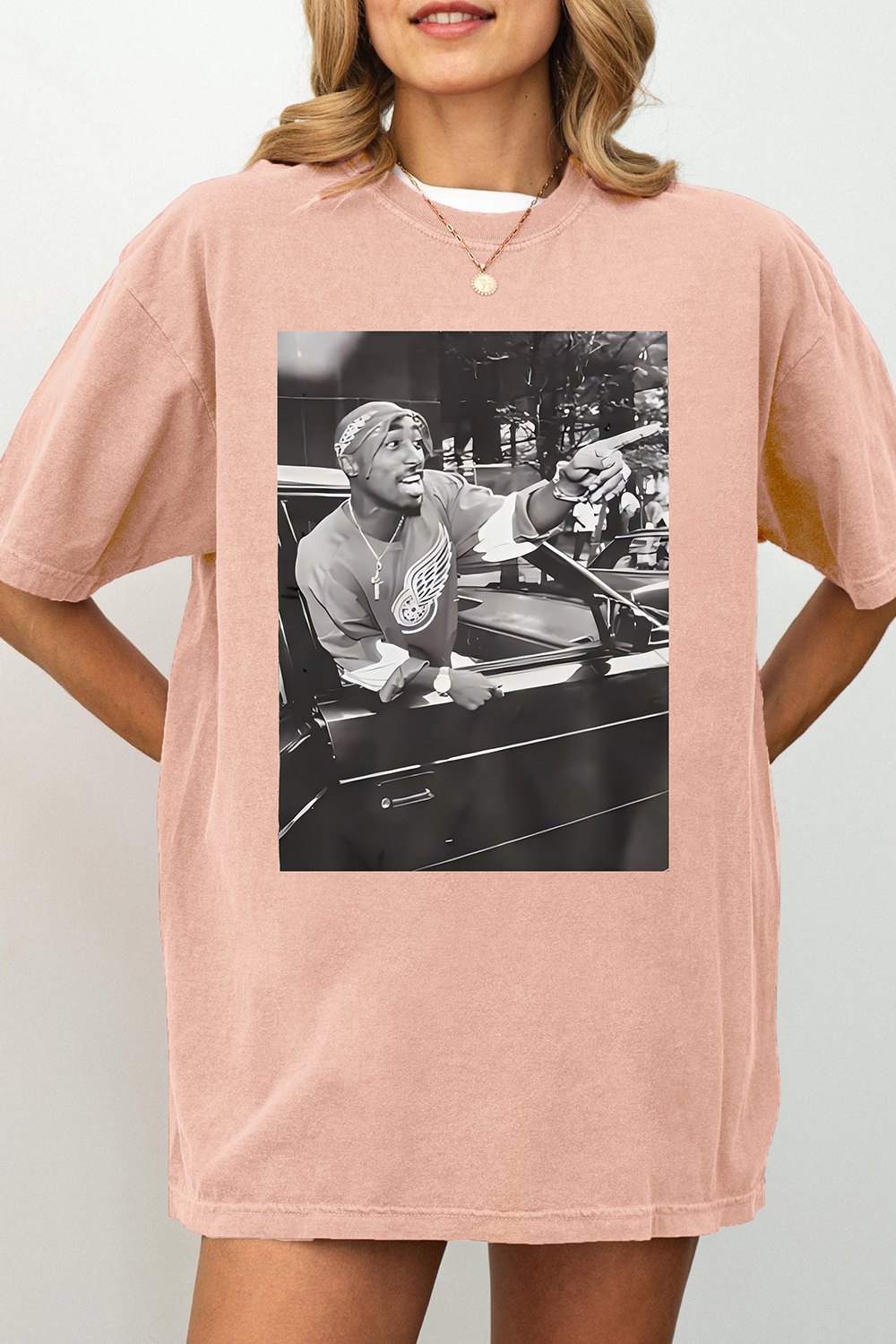 Tupac Shakur Graphic Tee For Women