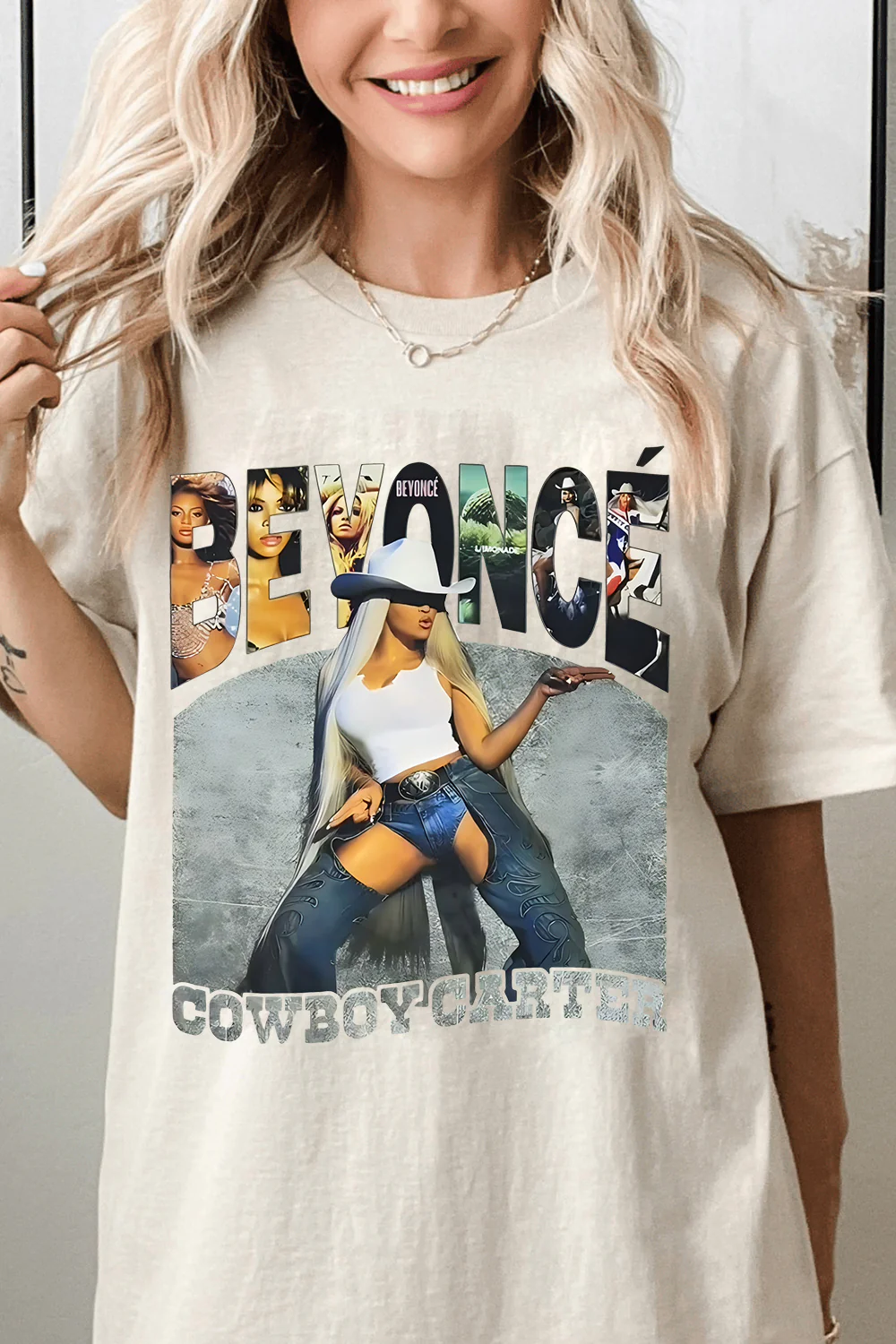 Beyonc�� Cowboy Carter Tour Graphic Tee For Women