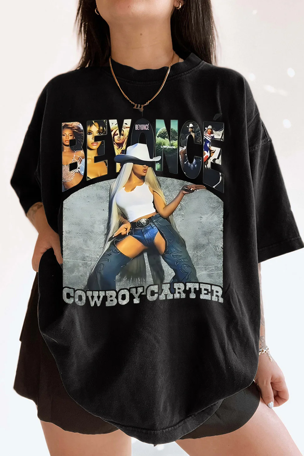 Beyonc�� Cowboy Carter Tour Graphic Tee For Women