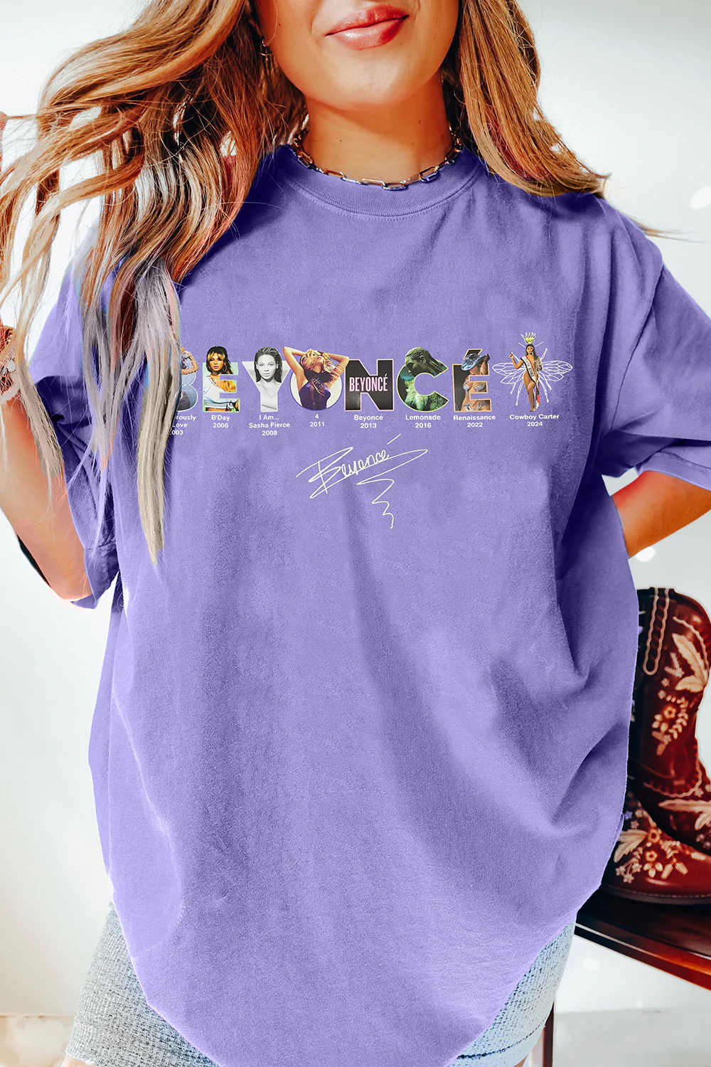 Beyonc�� Concert Album Beehive Tee For Women