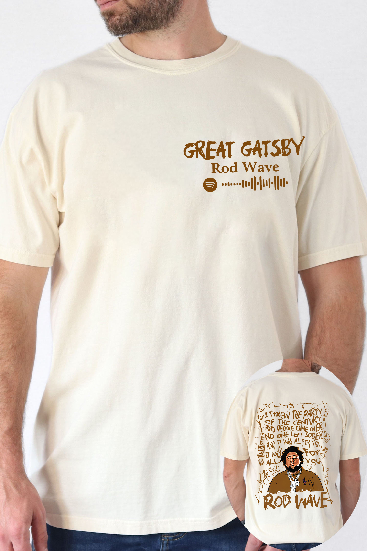 Rod Wave Nostalgia Tshirts For Men