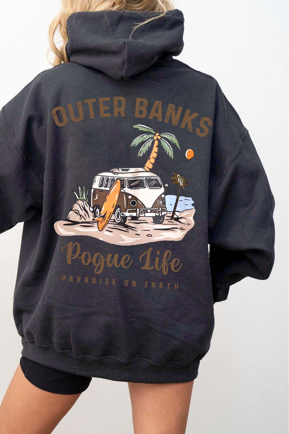 Outer Banks Rogue Life Fleece Hoodie For Women