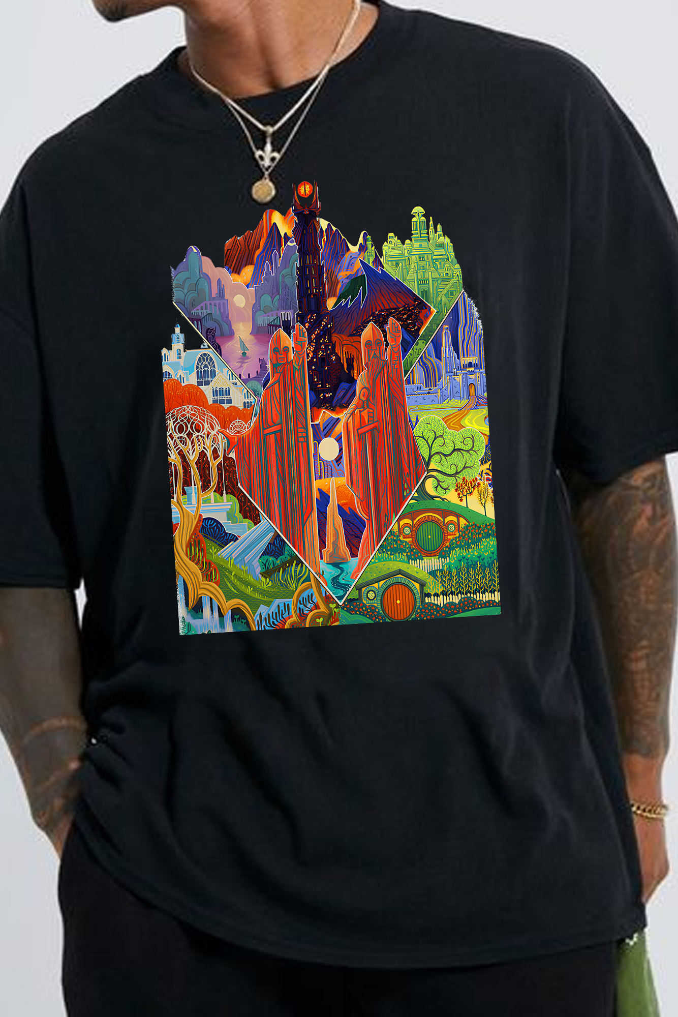 Middle Earth Tee For Men