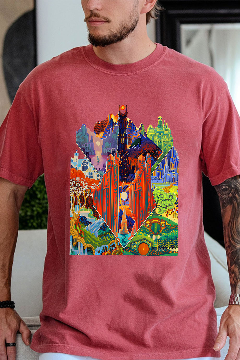 Middle Earth Tee For Men