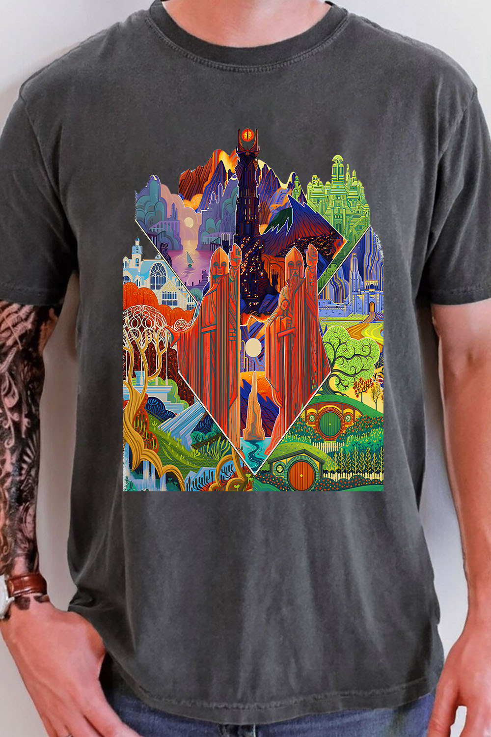 Middle Earth Tee For Men