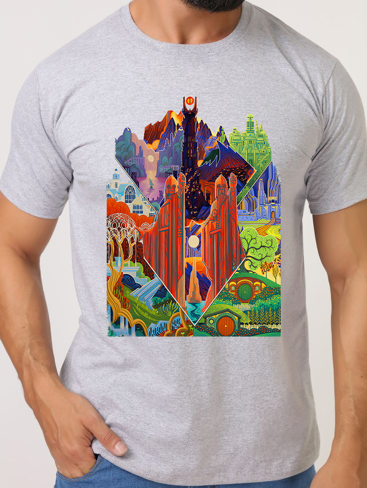 Middle Earth Tee For Men