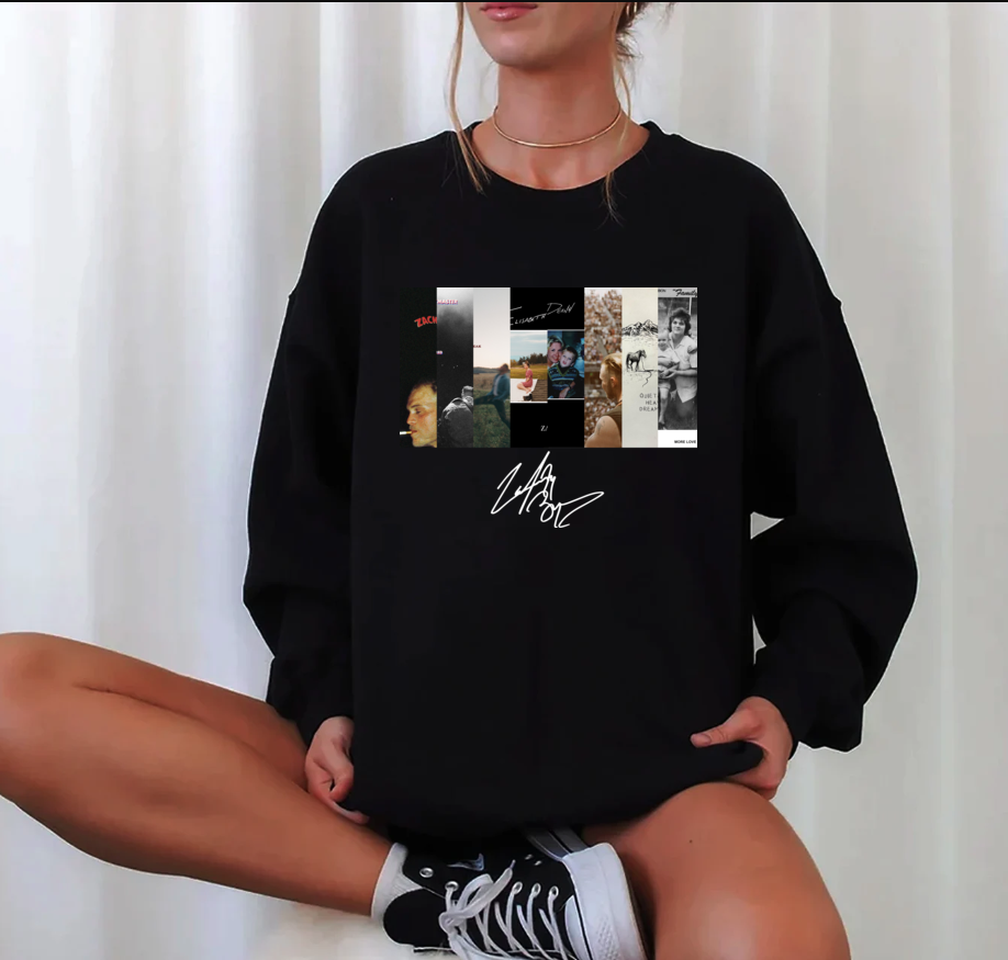 Zach Bryan Collection With Signature Sweatshirt