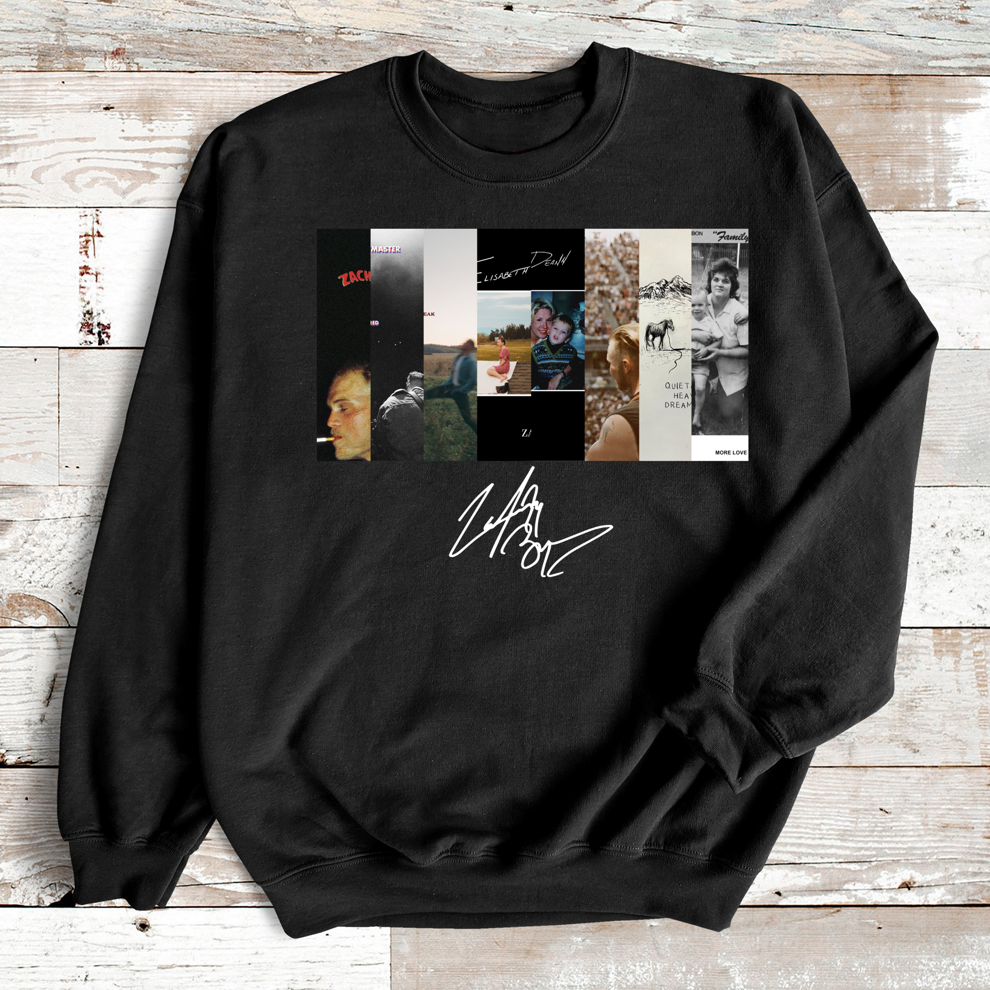 Zach Bryan Collection With Signature Sweatshirt