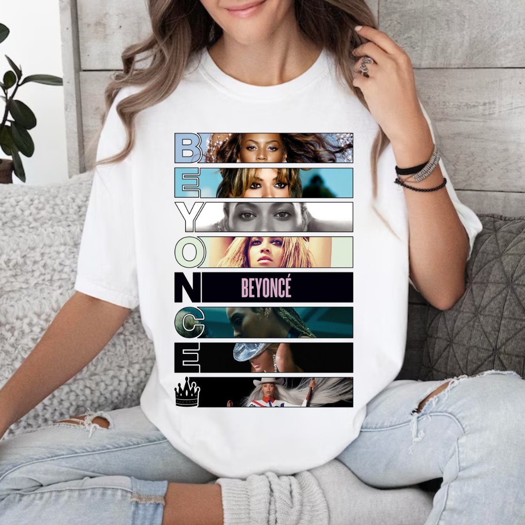 Vintage Beyonce Albums Cover Shirt