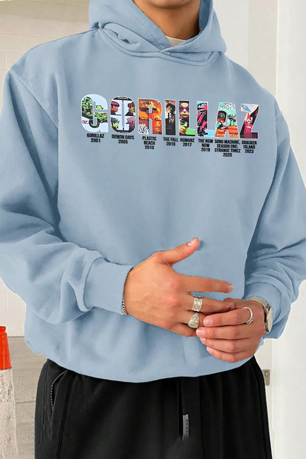 Gorillaz Fans Men Hoodie