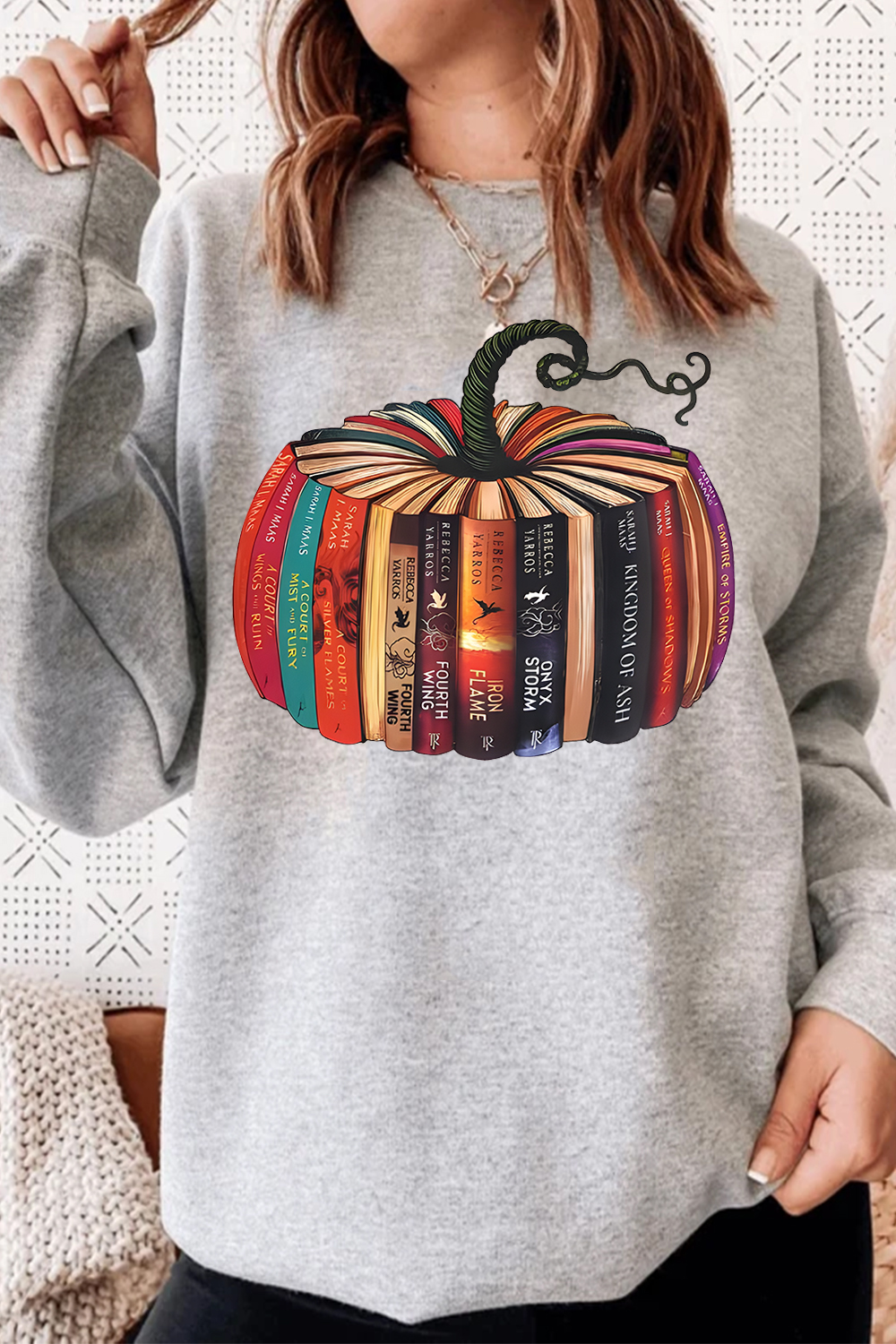Halloween Acotar Fourthwing Sweatshirt