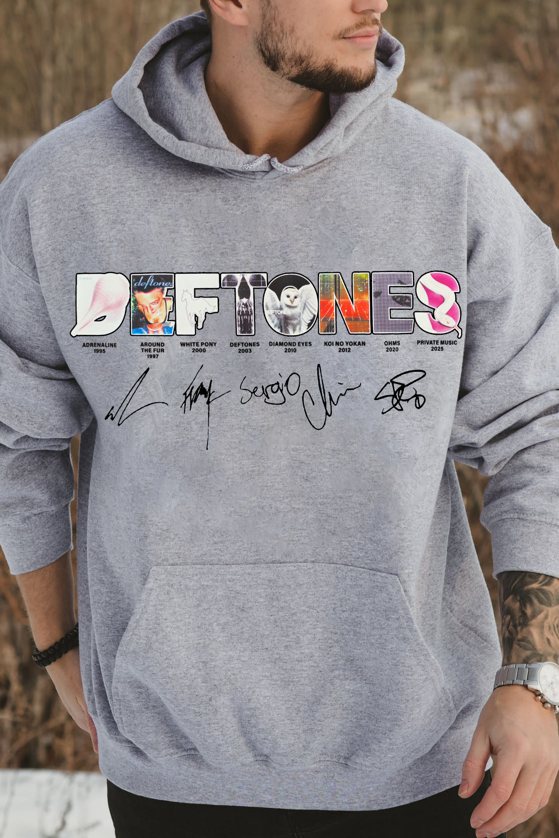 Deftones Album Hoodie 🔥