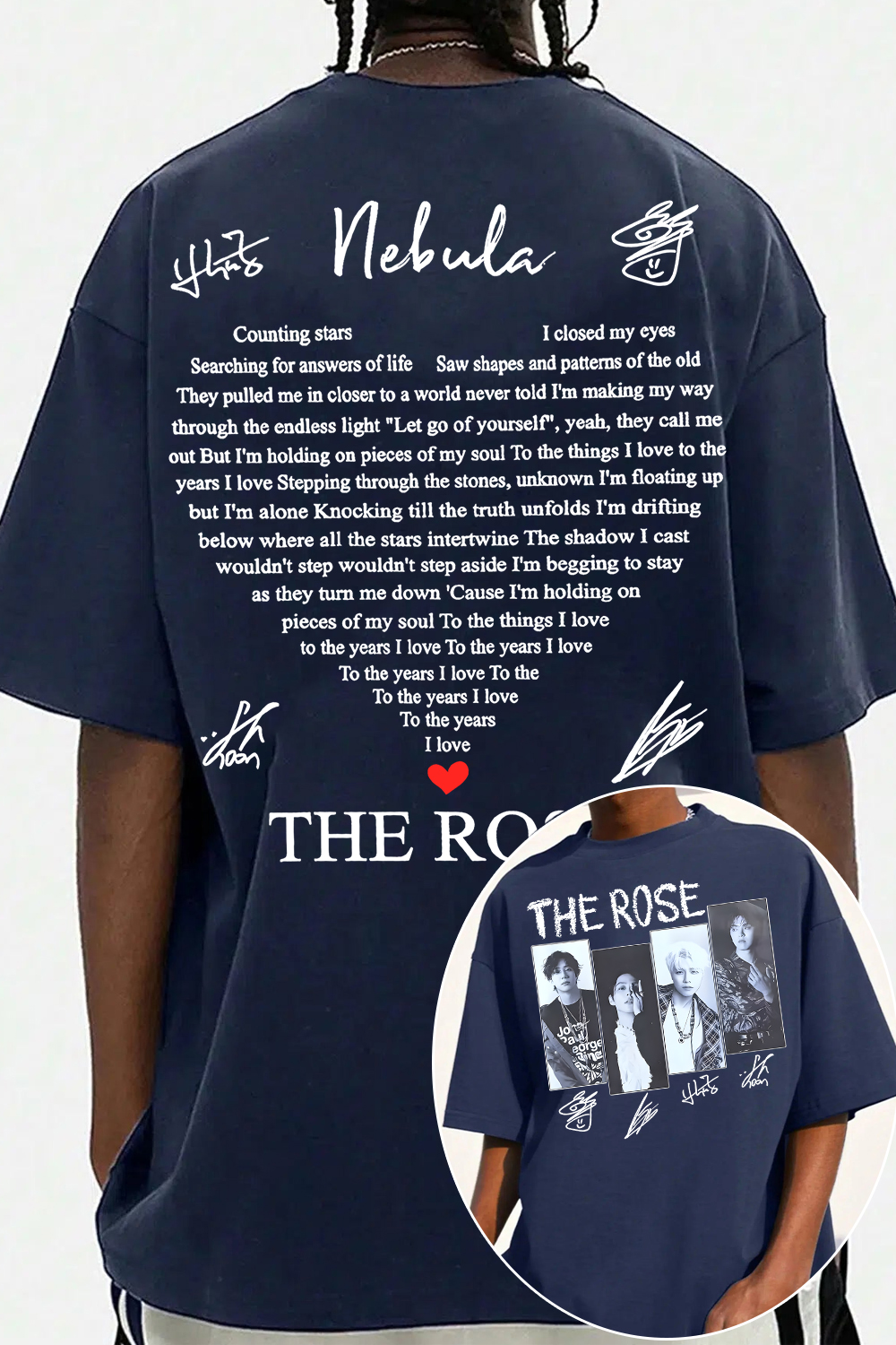 The Rose🥰 tee For Men