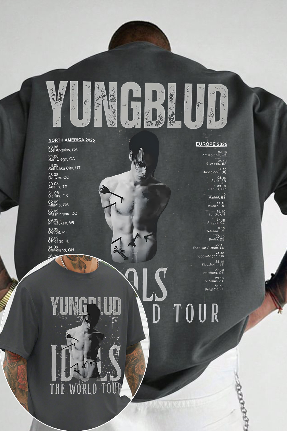 yungblud style  shirt