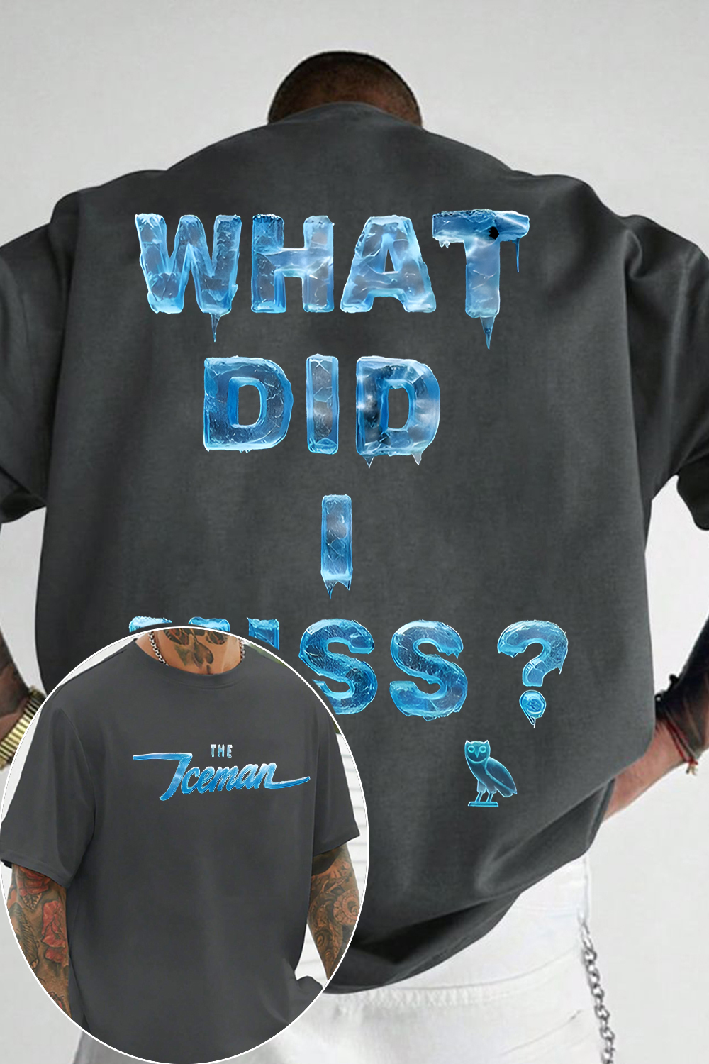 “The Iceman” Drake’s album 🎶❤️shirt