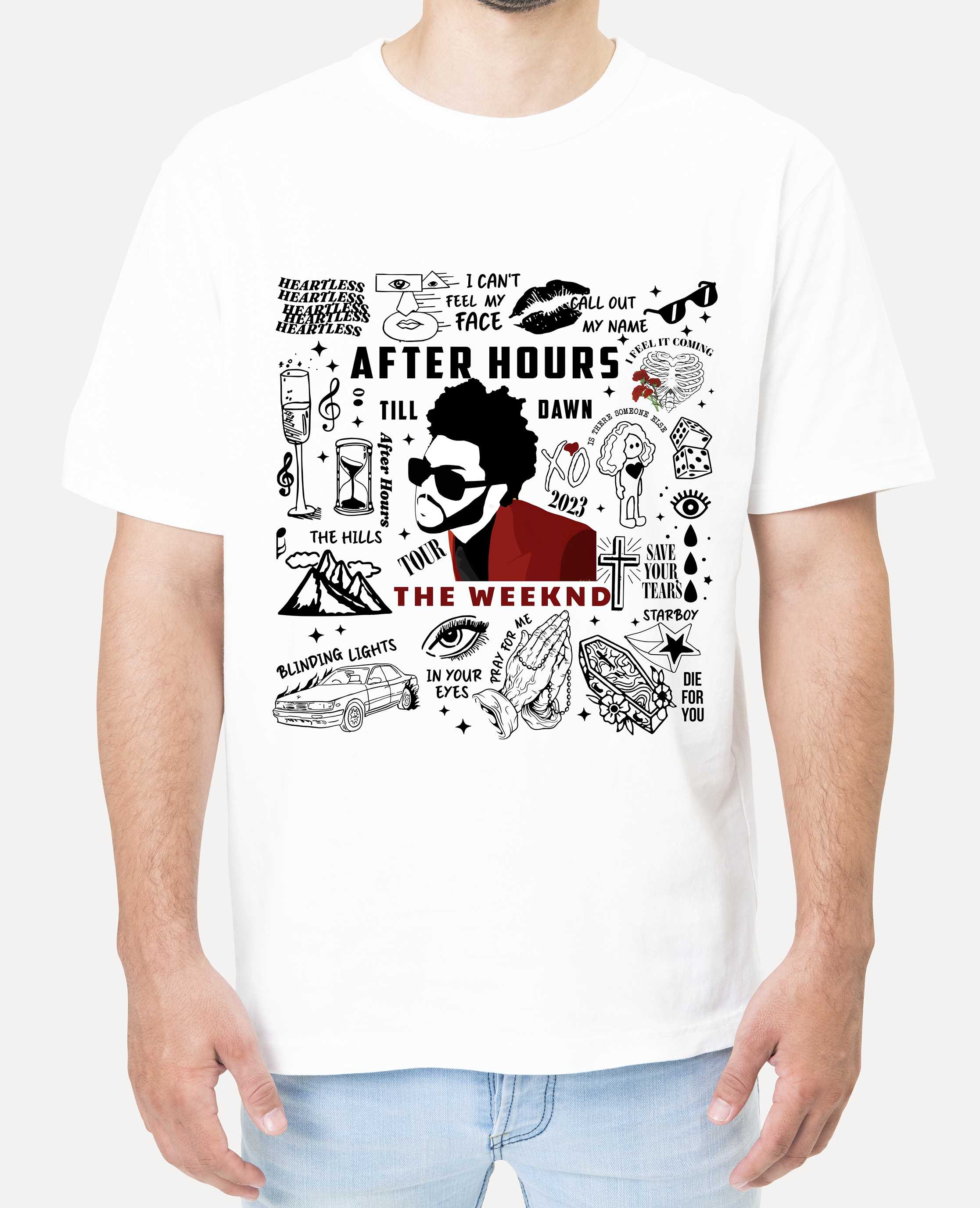 The Weeknd After Hours Til Dawn Shirt 2023-MEN