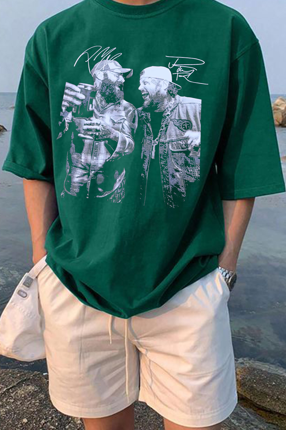 Postmalone&Jellyroll TEE