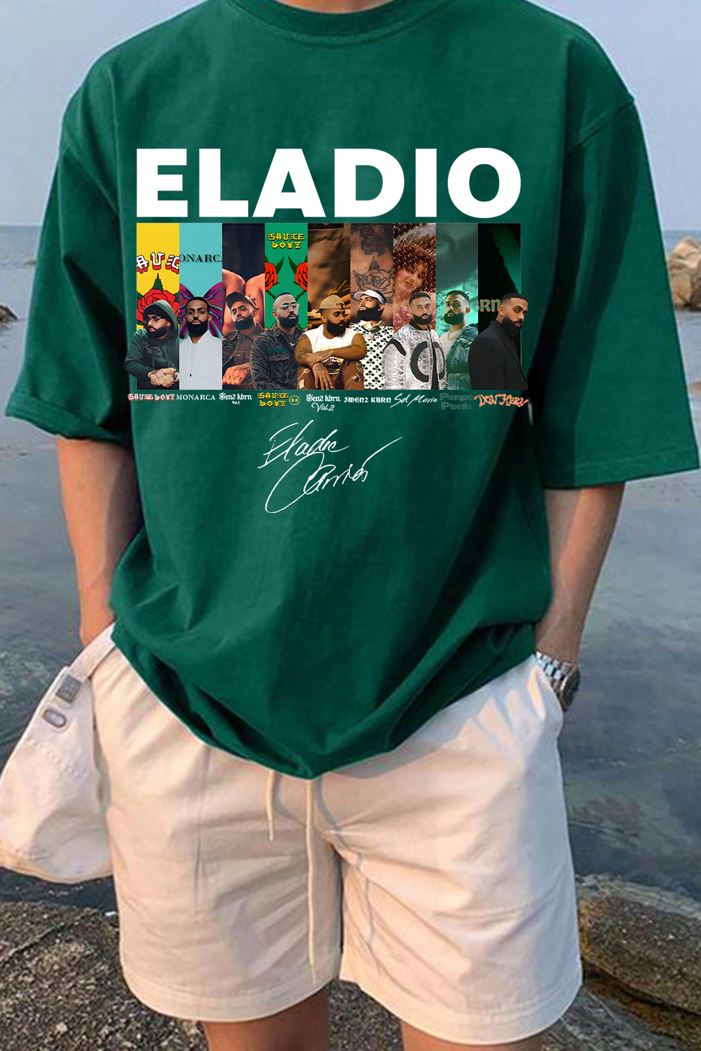 Graphic Album Eladio Shirt, Eladio Carrión Unisex T-Shirt 