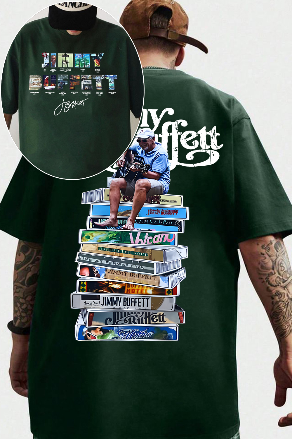 Jimmybuffett Both Side Tee