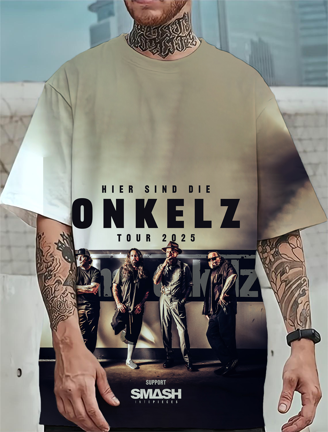 Bohse Onkelz 90s vintage Full Print t-shirts ❤️‍🔥