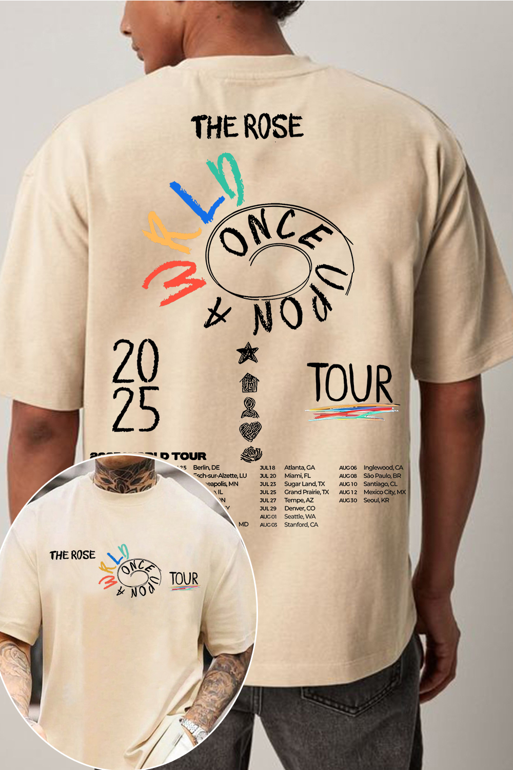 The Rose Band  shirt