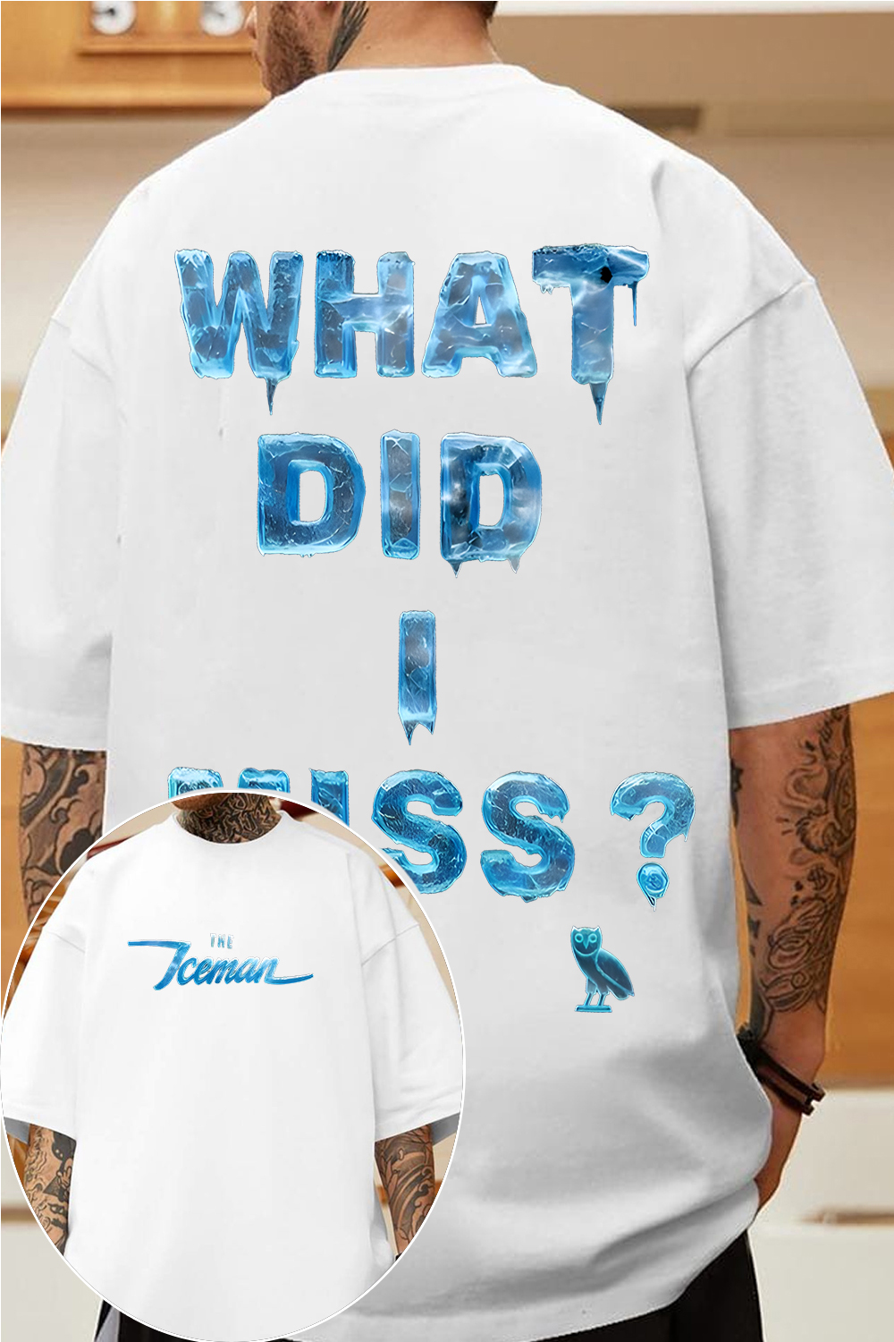 “The Iceman” Drake’s album 🎶❤️shirt