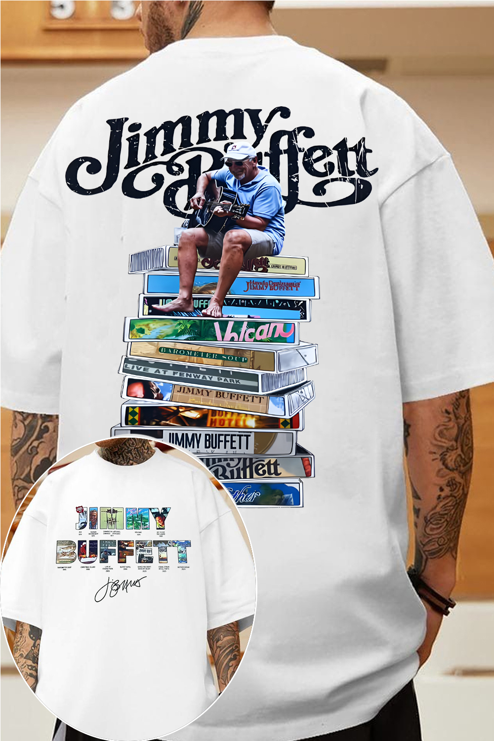 Jimmybuffett Both Side Tee